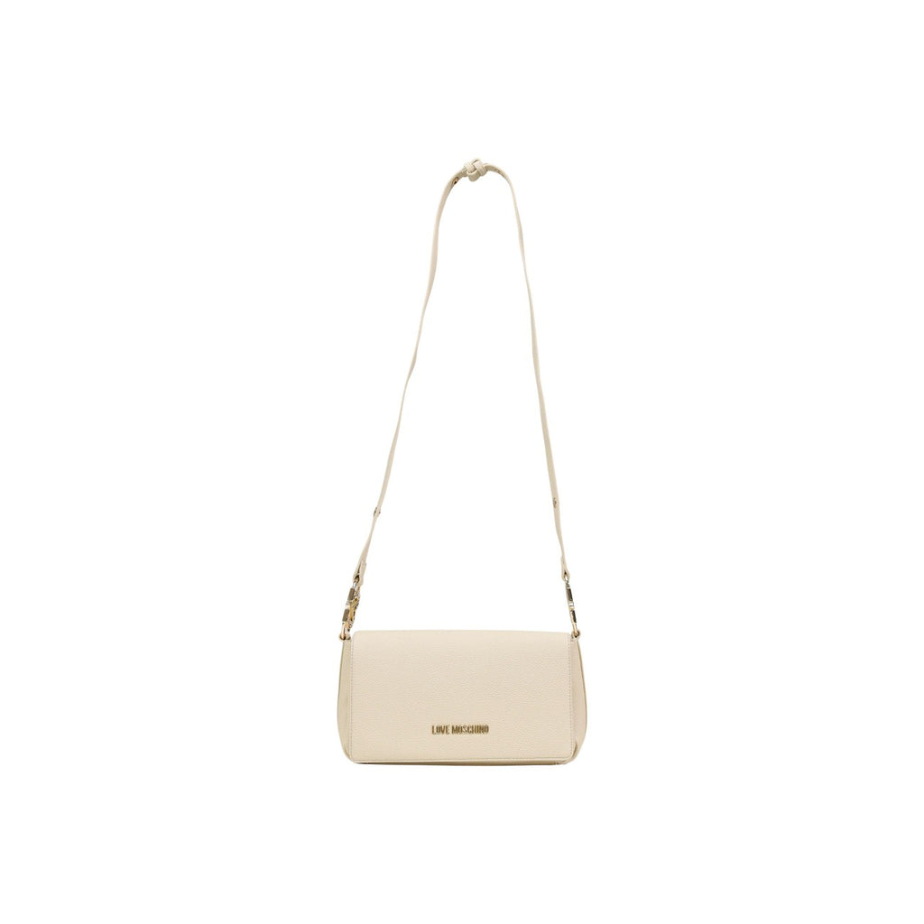 Love Moschino Borsa Tracolla Donna Beige Piccola 26x16x7 Primavera Estate