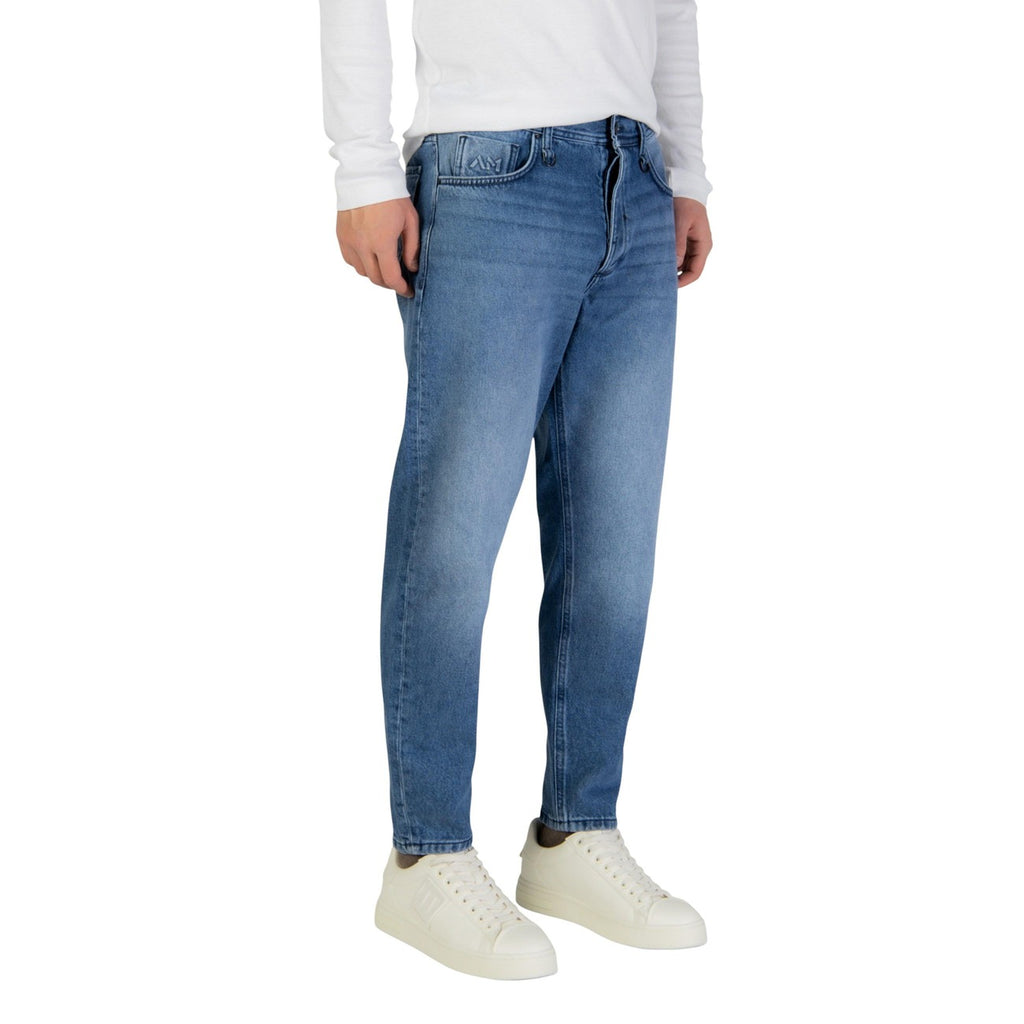 Antony Morato Jeans Uomo Doris Baggy Ankle Length Blu Cotone Primavera Estate