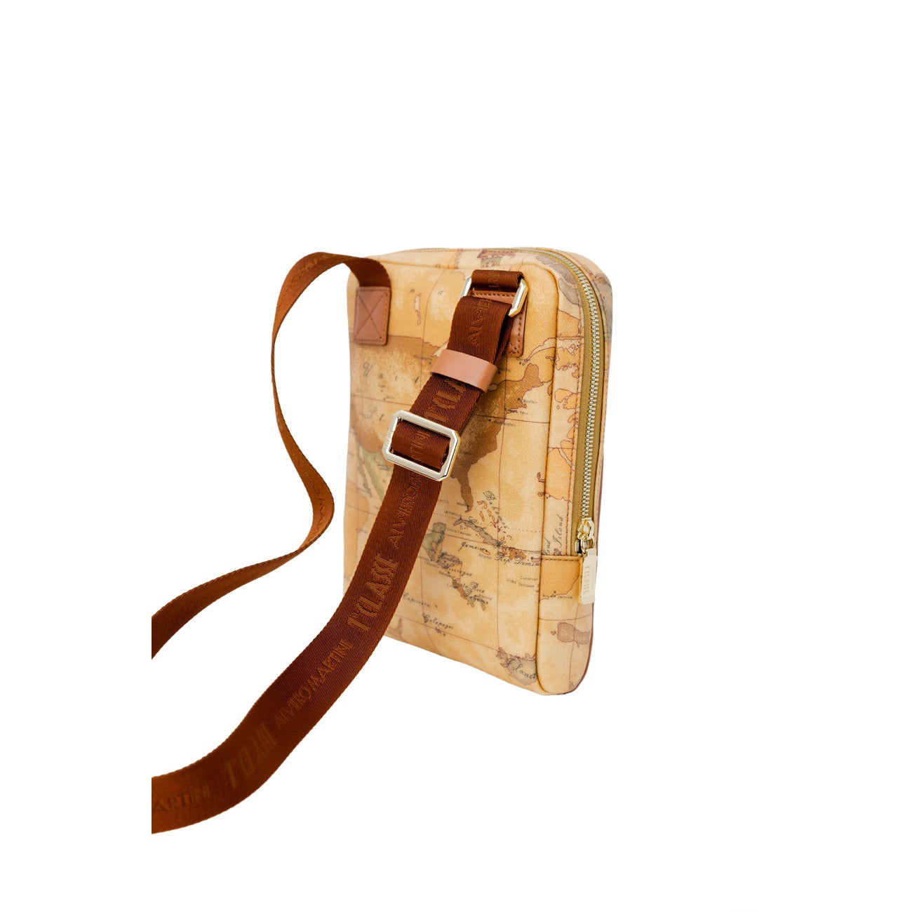 Alviero Martini Prima Classe Borsa Uomo Beige In Pelle Pvc Sintetico 27x23x6 Cm Autunno Inverno