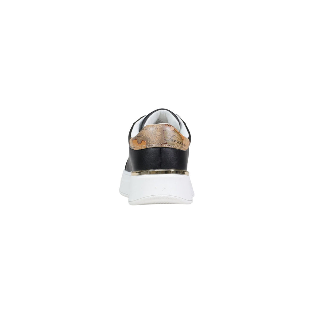 Alviero Martini Prima Classe Sneakers Donna Platform Nero In Poliuretano