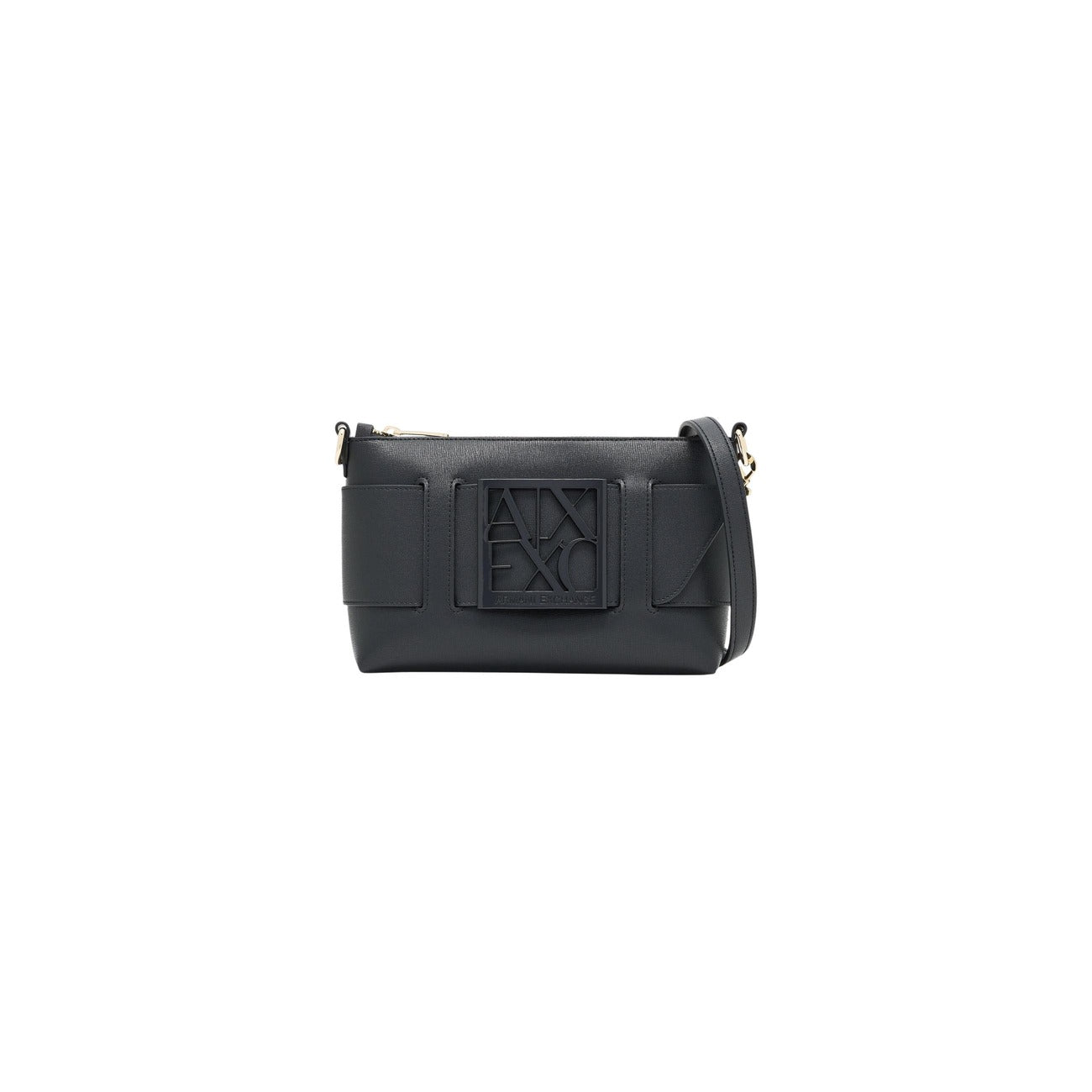 Alviero Martini Prima Classe Borsa Donna A Tracolla Nero Stampa Petite Con Tasche Interne Autunno Inverno