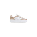 Guess Sneakers Donna Beige Primavera Estate Lacci Poliuretano 100 Per Cento