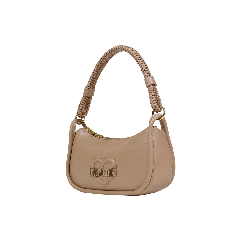 Love Moschino Borsa Donna A Mano Beige 27x14x9 Poliuretano