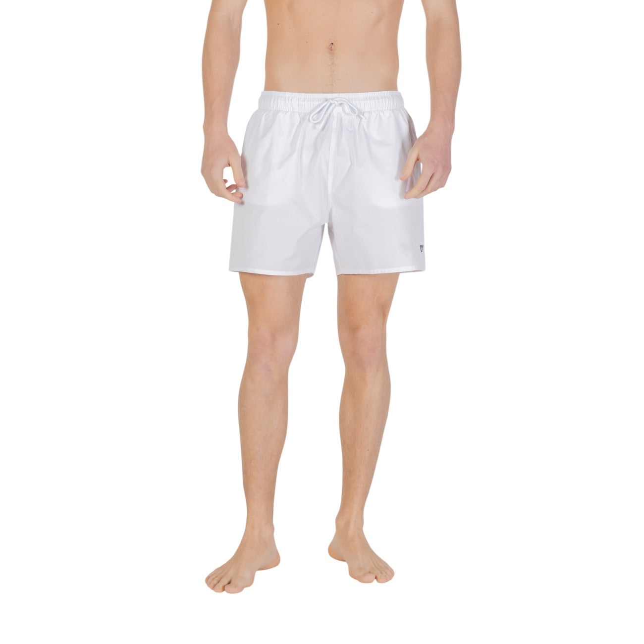 Emporio Armani Underwear Costume Uomo Bianco Con Lacci E Tasche