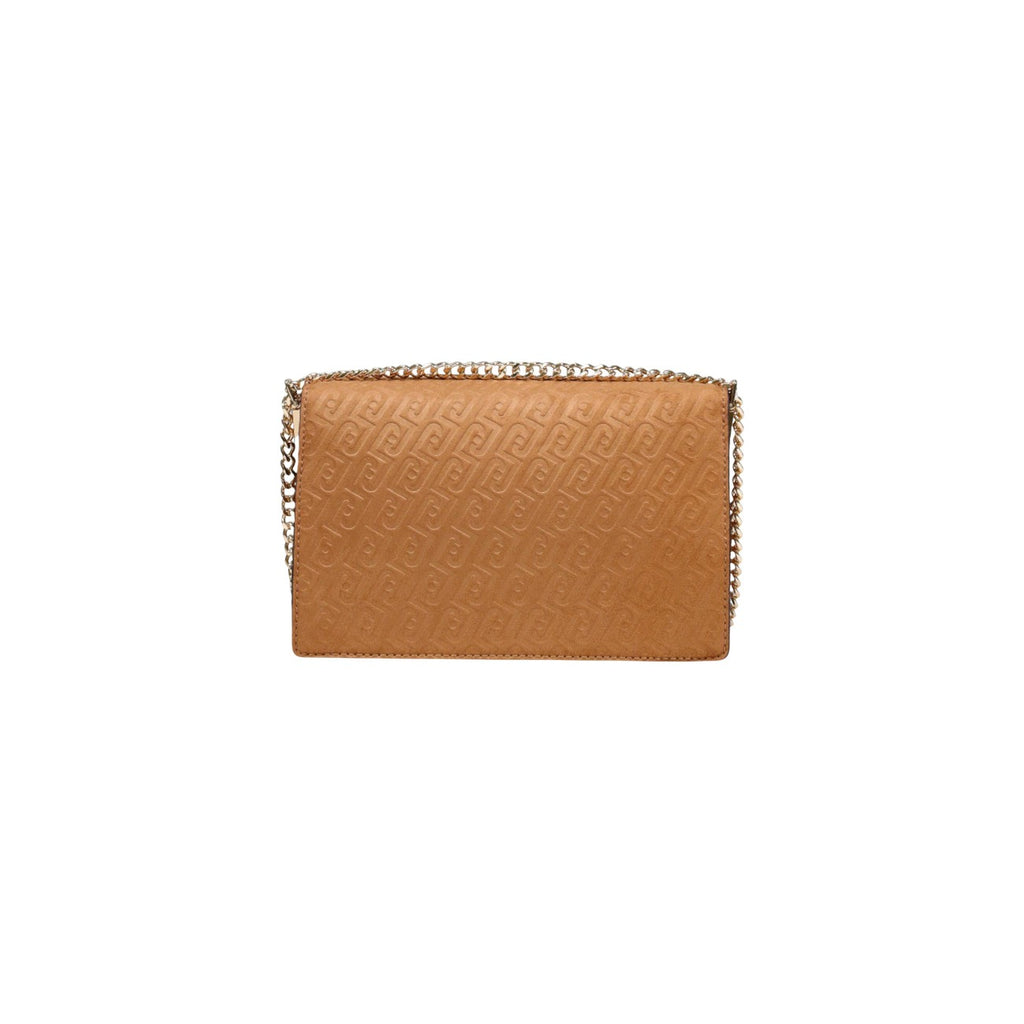 Liu Jo Borsa Donna Beige A Mano E Tracolla 23x16x9 Cm In Poliestere