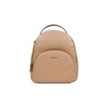 Liu Jo Zainetto Donna Marrone Con Chiusura Zip Tasche Interno Esterno