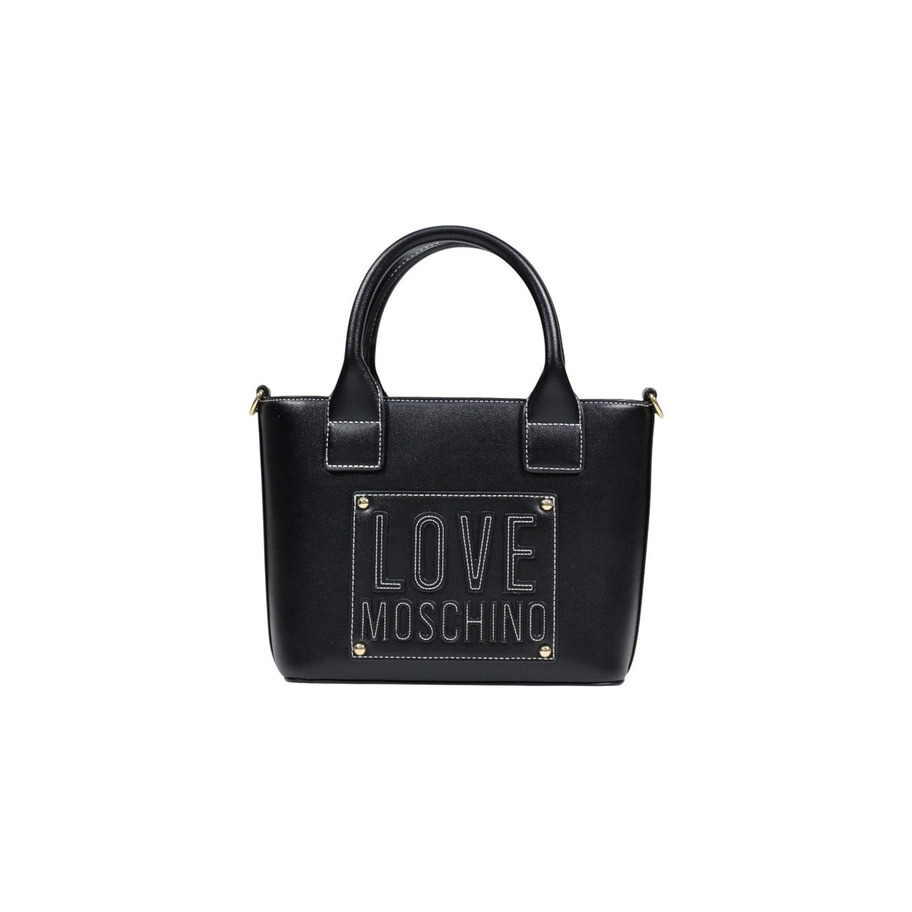 Love Moschino Borsa Donna A Mano Bianco 28x18x9 Poliuretano