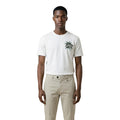 Antony Morato T Shirt Uomo Bianco Stampa Cotone Manica Corta