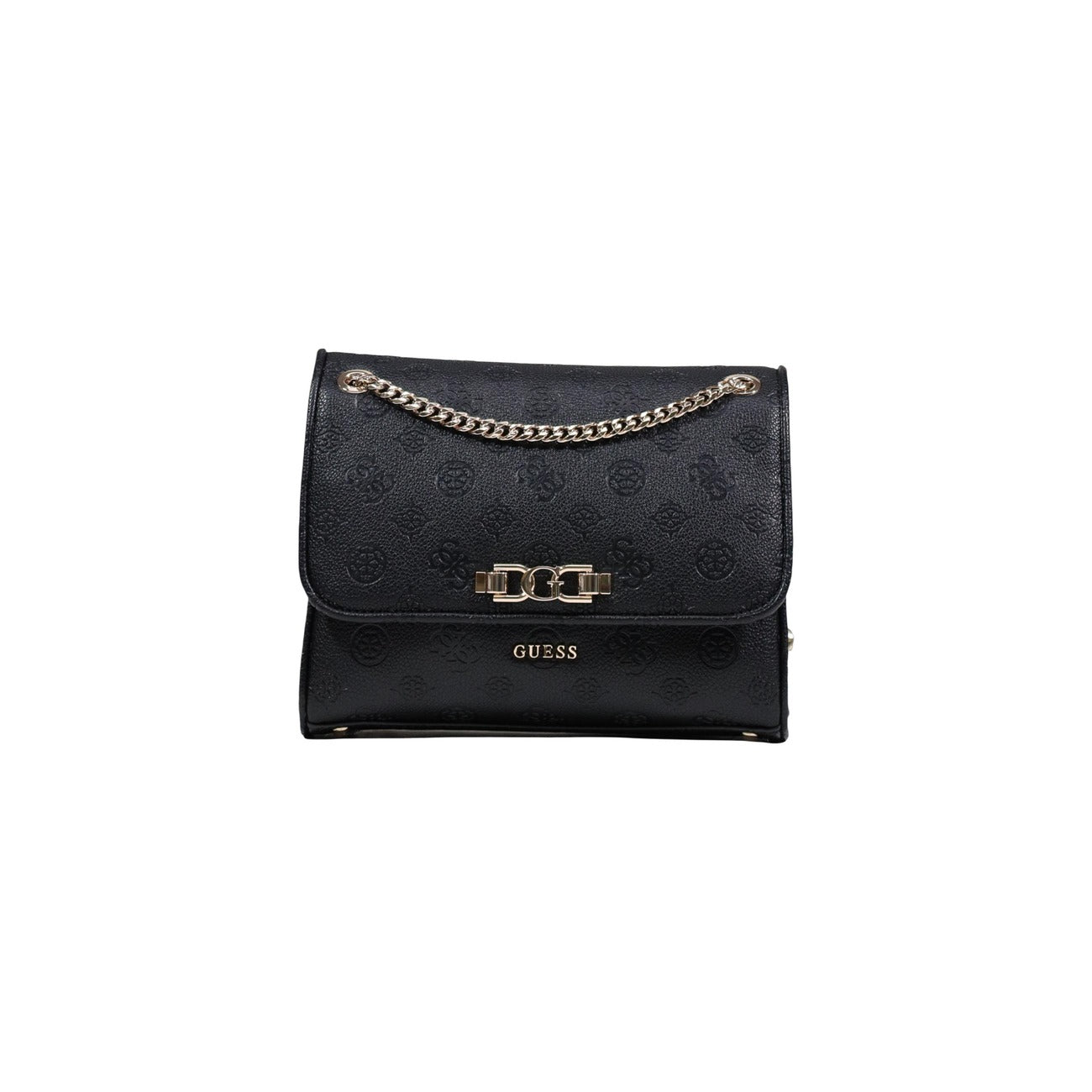 Guess Borsa Donna Nero A Mano E Tracolla 22x20x8 Cm Primavera Estate