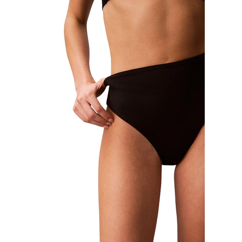 Calvin Klein Jeans Costume Donna High Waist Bikini Nero