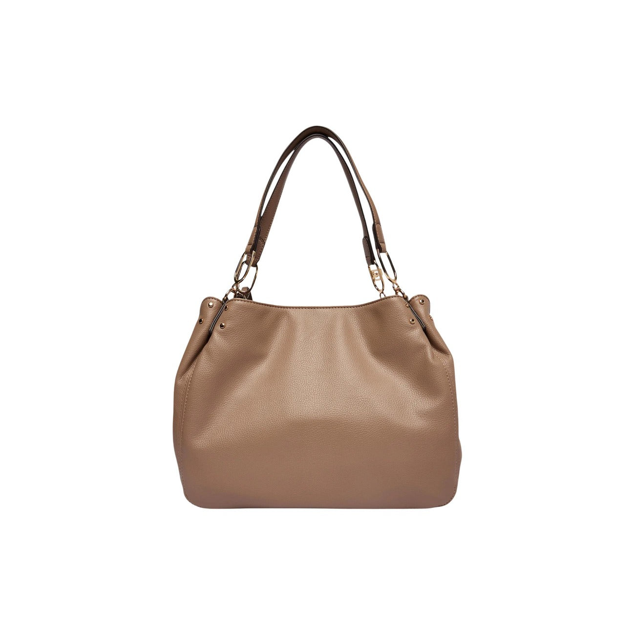 Liu Jo Borsa Donna Satchel Cammello Con Zip E Bottoni Automatici