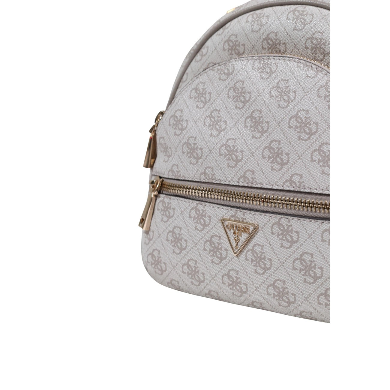 Guess Borsa Donna Zainetto Grigio Stampa Con Cerniera 23x25x11