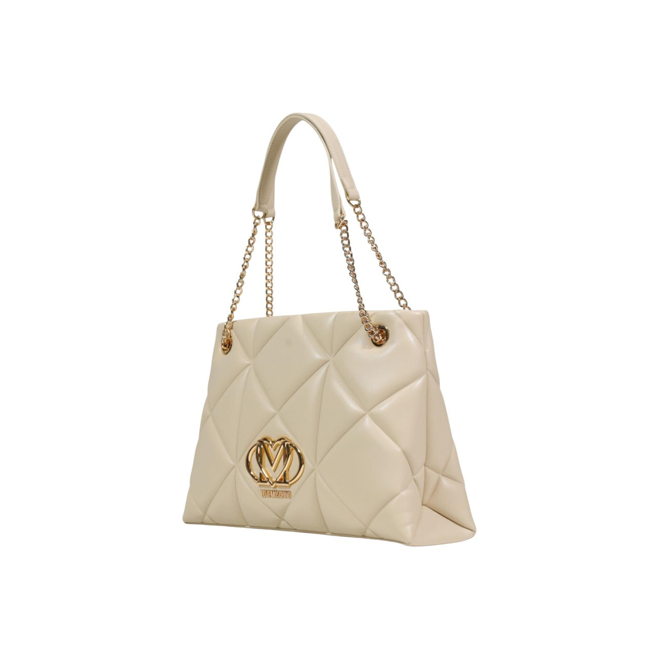 Love Moschino Borsa Donna Beige 36x25x10 Tracolla E Mano