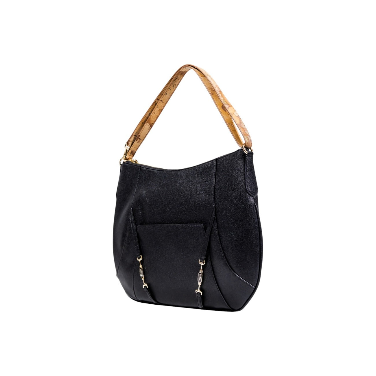 Alviero Martini Prima Classe Borsa Donna Nero A Mano 40x30x3 Cm