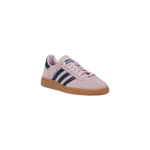 Calzature Sneakers Adidas Adidas Sneakers Donna IF6561 Rosa Righe Scarpe Basse Sportive Con Lacci Pelle 100 Per Cento Primavera Estate