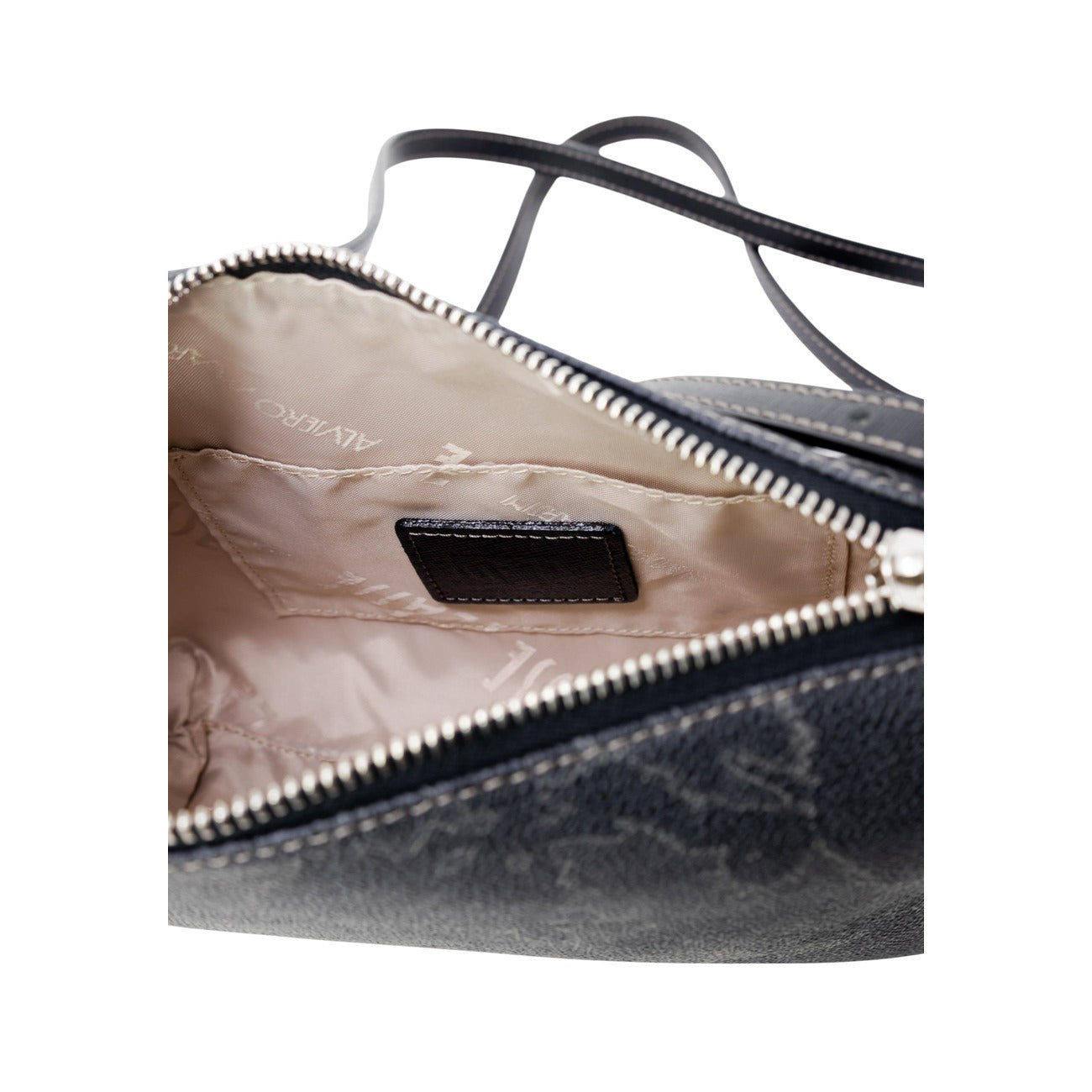 Alviero Martini Prima Classe Borsa Donna Nero Piccola A Tracolla In Pelle Cotone Poliestere Dimensioni 19 X 16 X 6 Cm