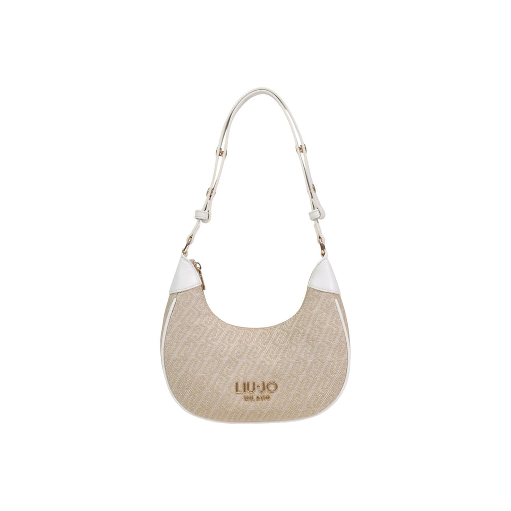 Liu Jo Borsa Hobo Donna Beige In Poliestere Primavera Estate