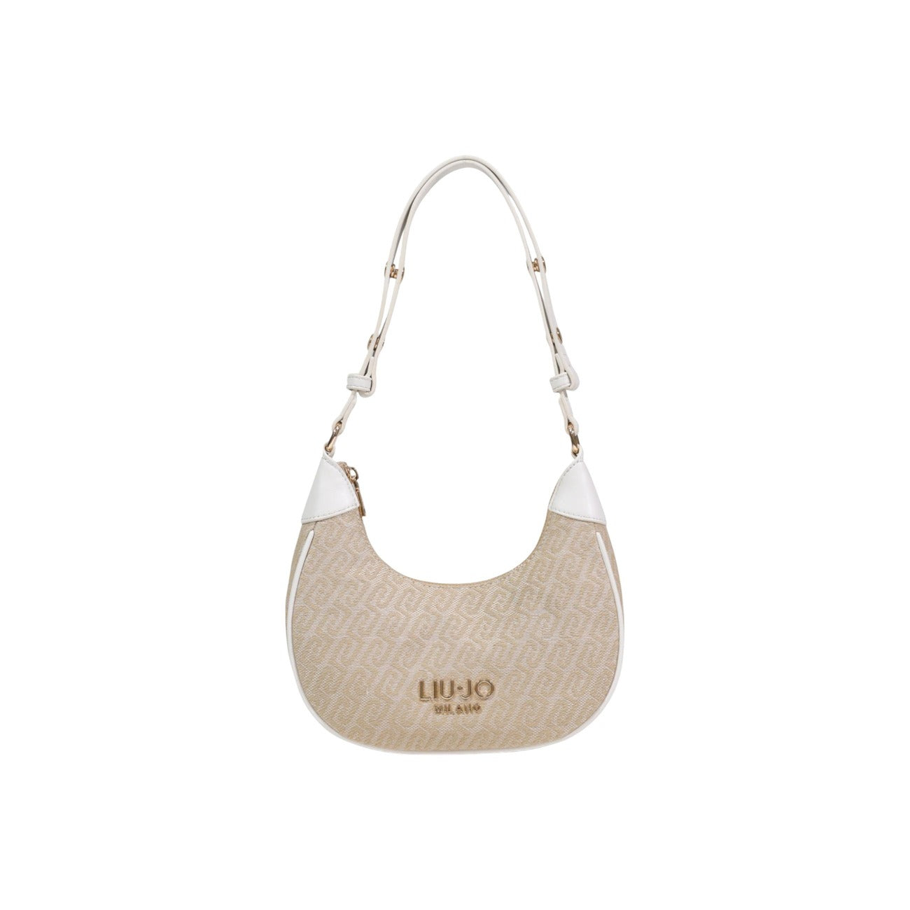 Liu Jo Borsa Hobo Donna Beige In Poliestere Primavera Estate