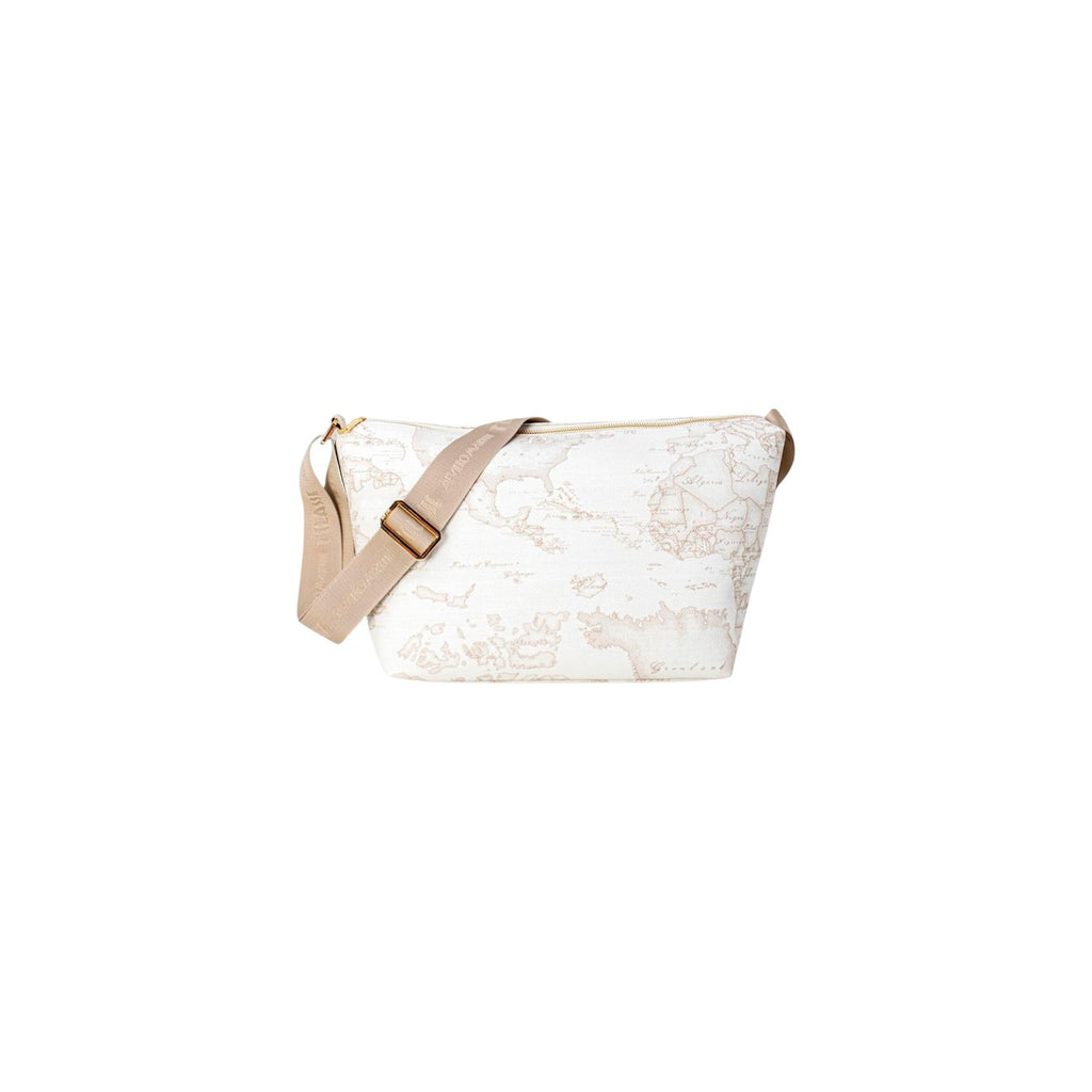 Alviero Martini Prima Classe Borsa Tracolla Donna Bianco 21x40x17 Made In Italy Primavera Estate