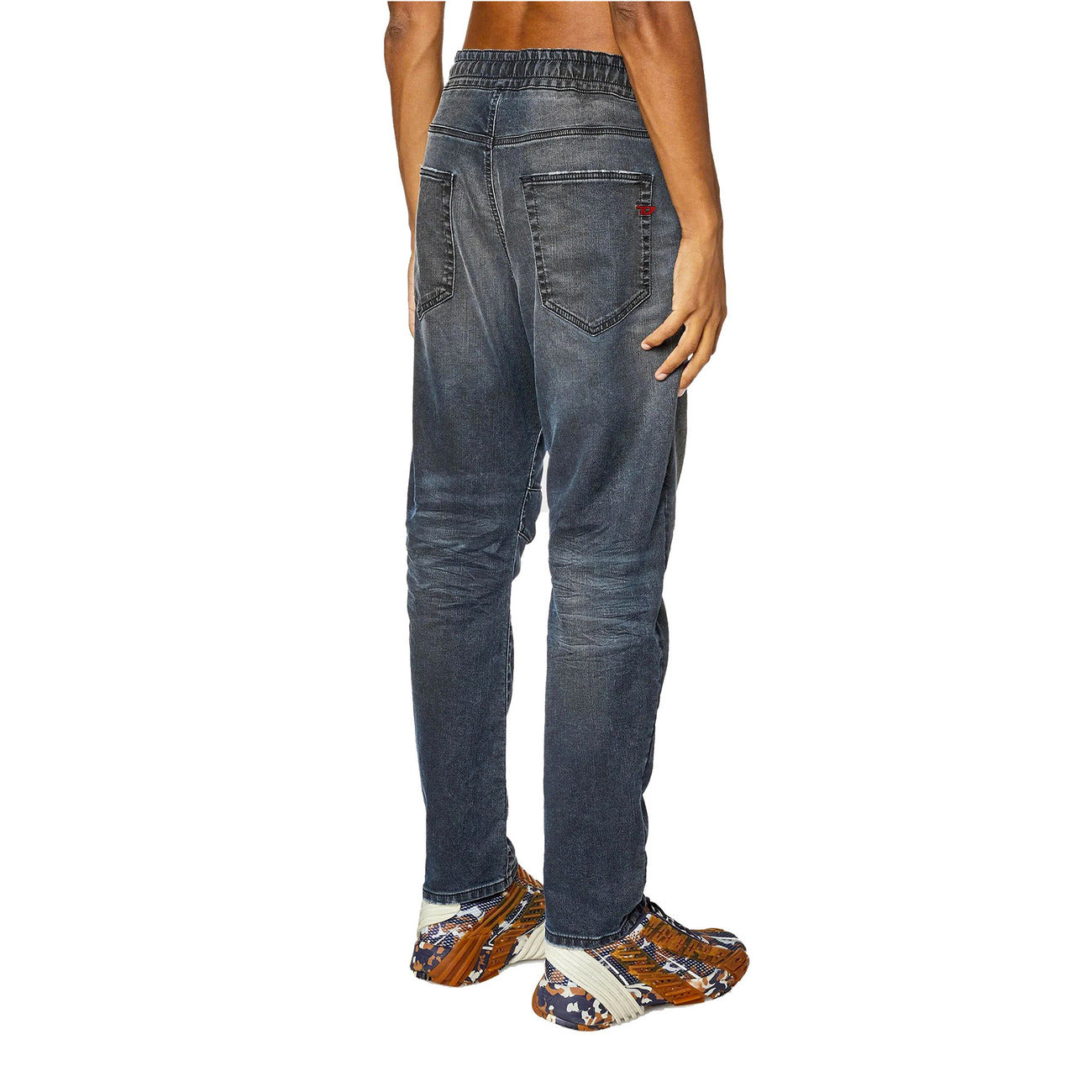 Diesel Jeans Uomo Blu Primavera Estate Slim Fit Cotone Lyocell