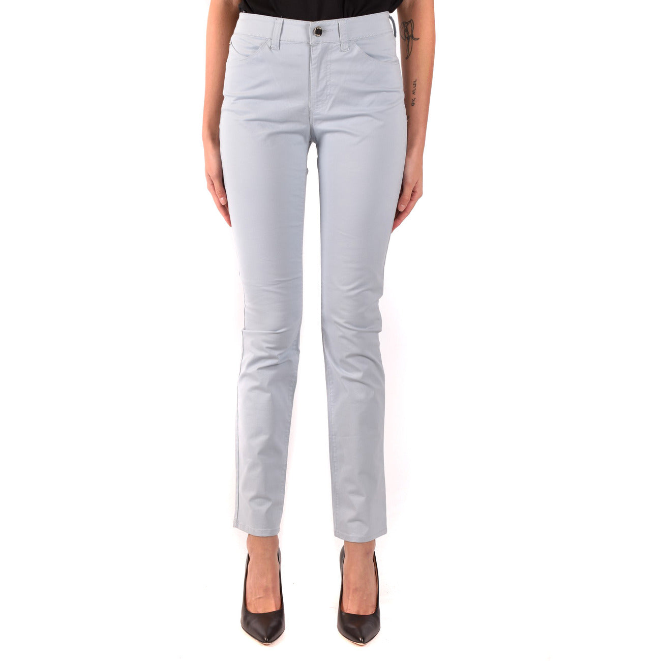 Armani Jeans Donna Jeans Blu Primavera Estate Cotone Elastan Poliestere