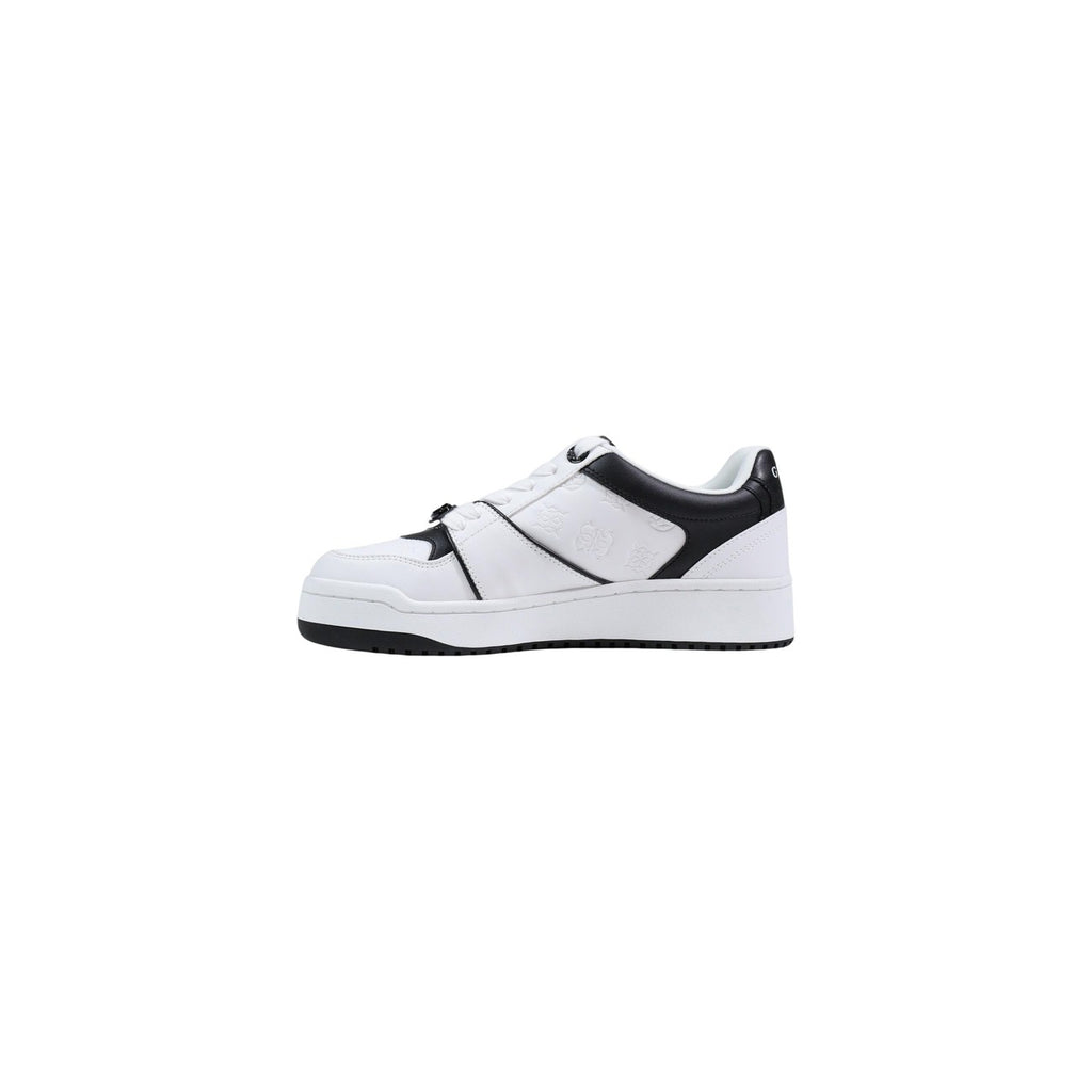 Guess Sneakers Donna Bianche Lacci Primavera Estate Poliuretano