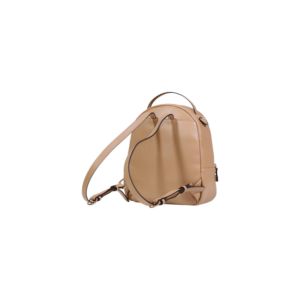 Liu Jo Zainetto Donna Marrone Con Chiusura Zip Tasche Interno Esterno
