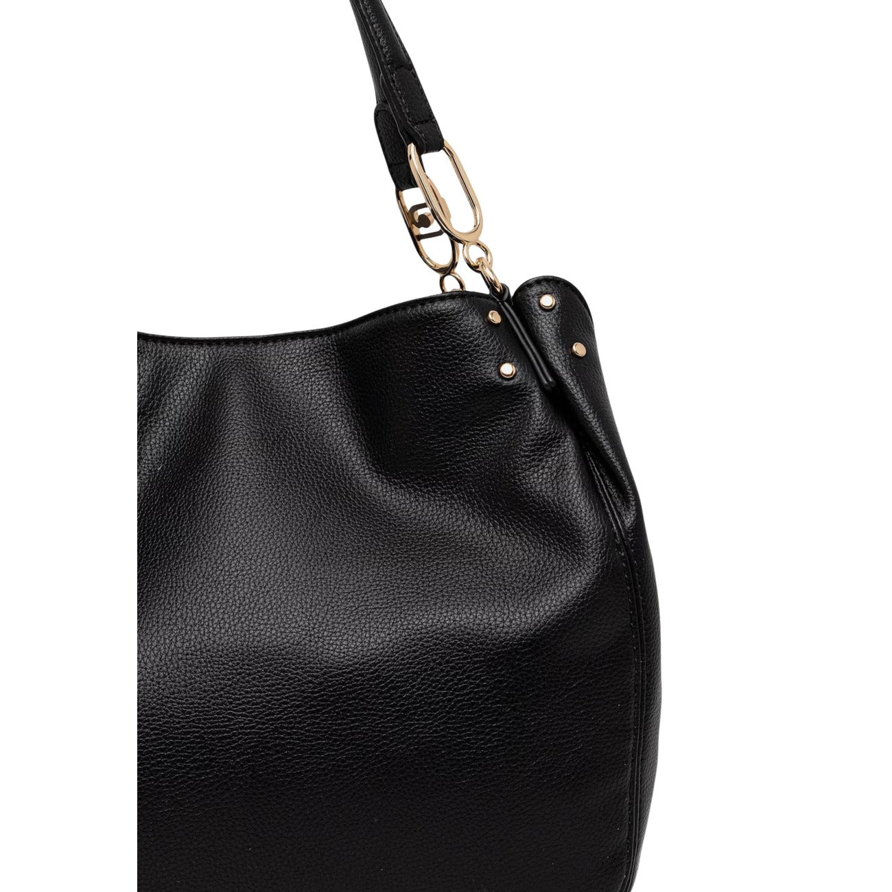 Liu Jo Borsa A Mano Donna Nero 33x27x16 Cm In Poliuretano