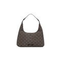 Calvin Klein Borsa Donna A Spalla Emblem Jacquard Nera 37 x 20 x 11 Cm Con Cerniera Tasche Interne