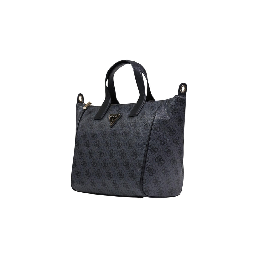 Guess Borsa Donna Grigio Con Tracolla E Cerniera 33x22x13 Cm