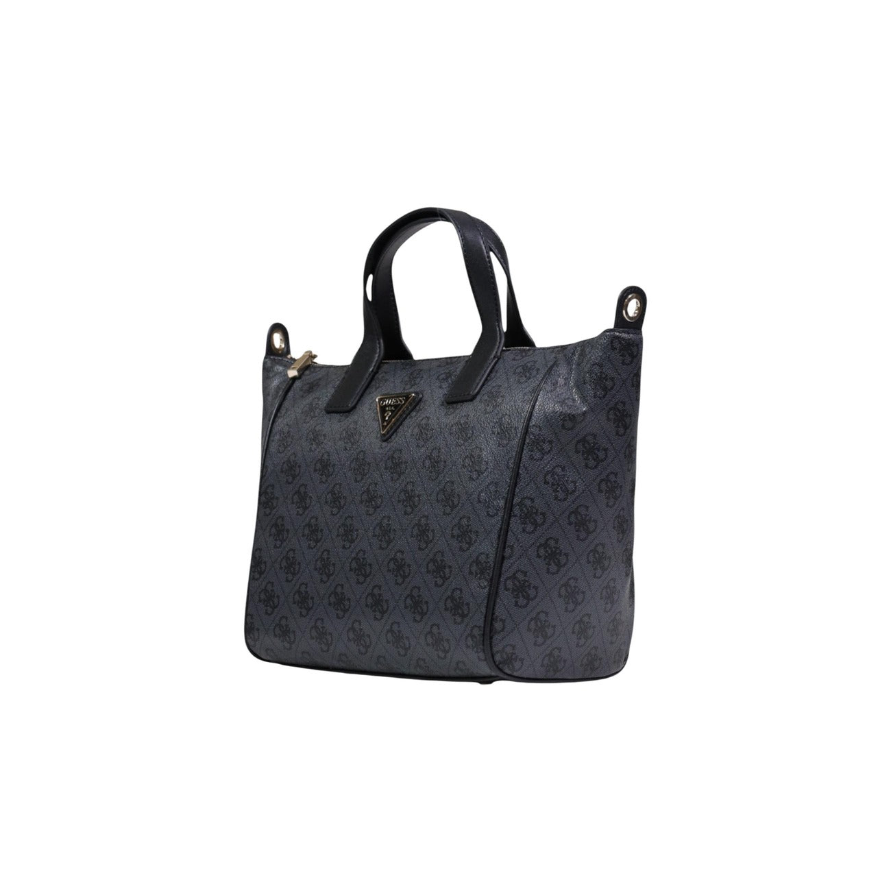 Guess Borsa Donna Grigio Con Tracolla E Cerniera 33x22x13 Cm