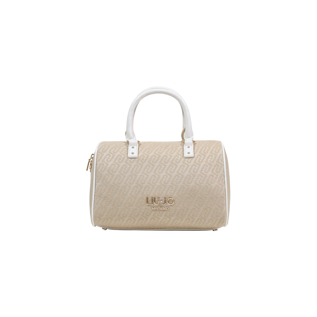 Liu Jo Borsa Donna Satchel Blu In Cotone 80 Percento Con Tracolla 33x17x15 Cm