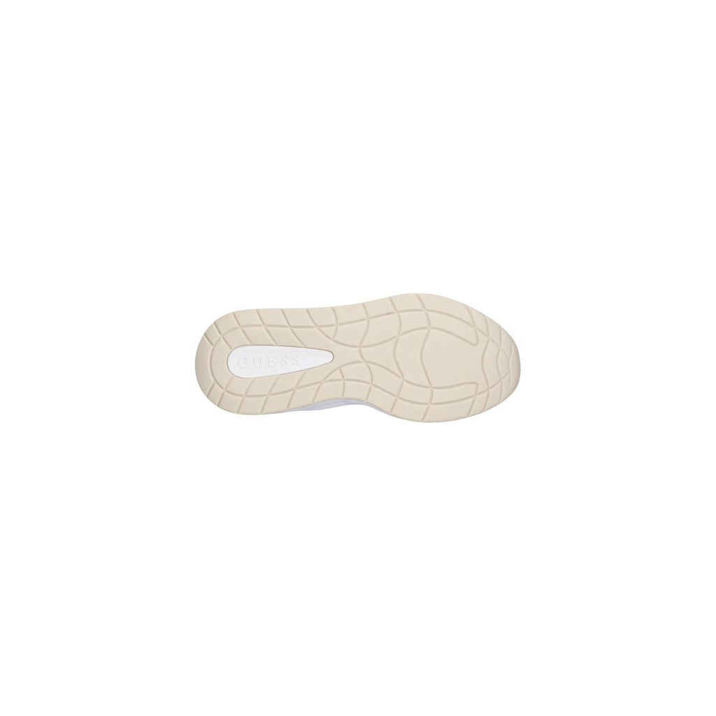 Guess Sneakers Donna Beige Nylon Con Lacci Primavera Estate
