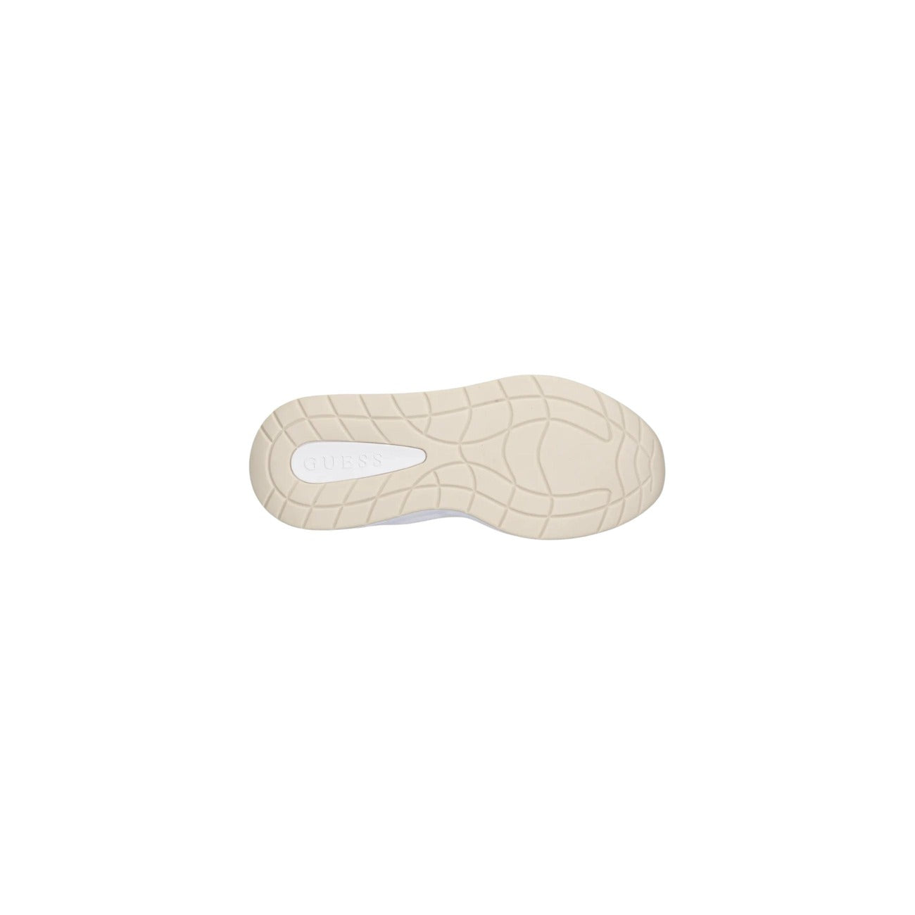 Guess Sneakers Donna Beige Nylon Con Lacci Primavera Estate