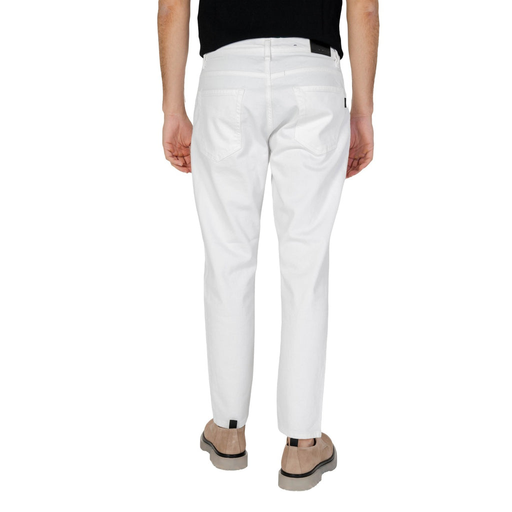Antony Morato Jeans Uomo Bianco Slim Cotone Elasticizzato Primavera Estate
