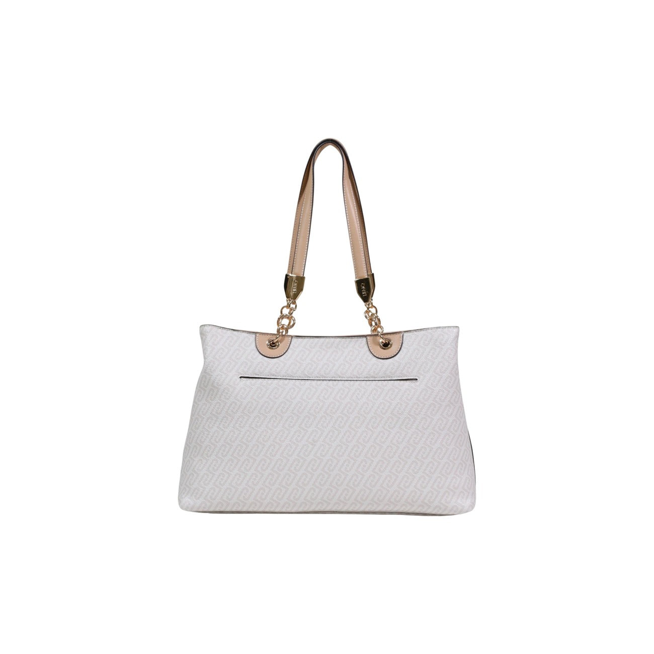Liu Jo Borsa Donna Tote Beige 38 x 24 x 15 Cm Con Zip