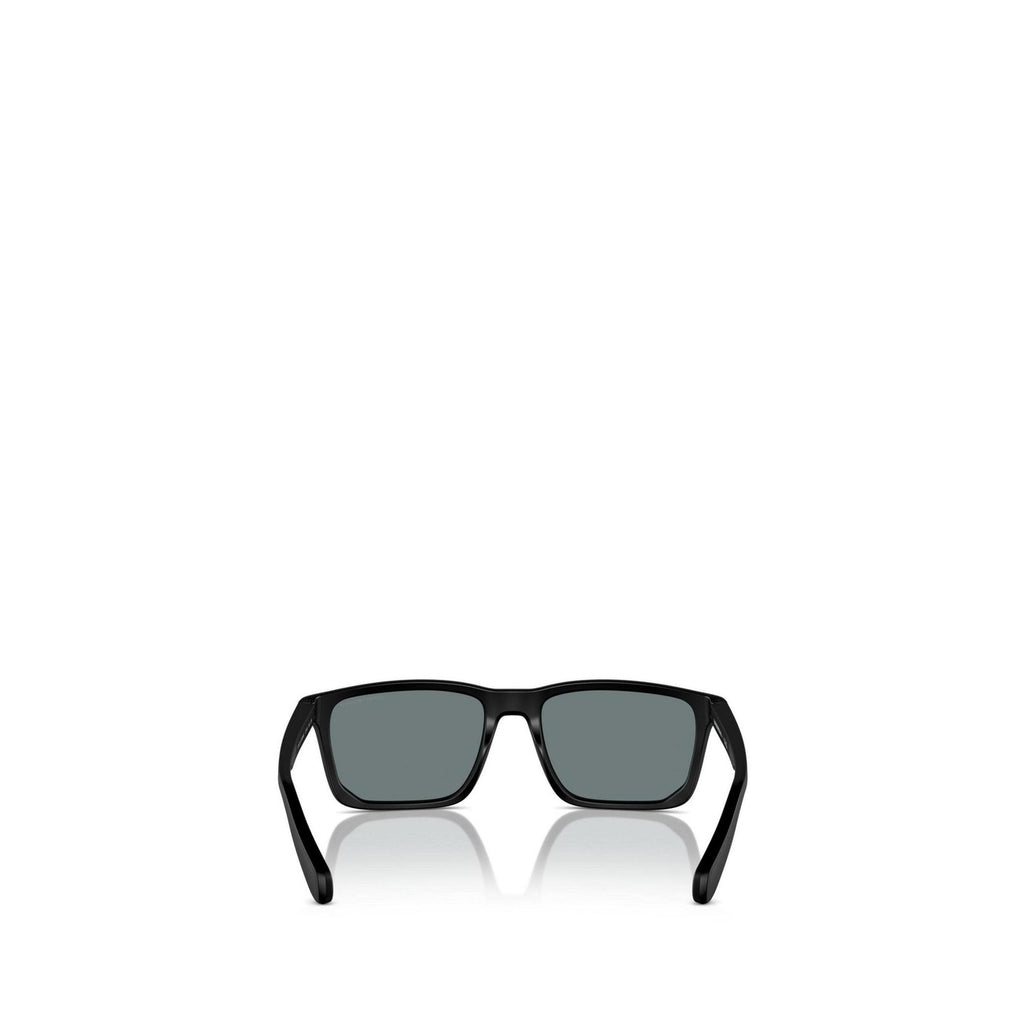 Emporio Armani Occhiali Da Sole Uomo Nero Rettangolari 57mm Acetato