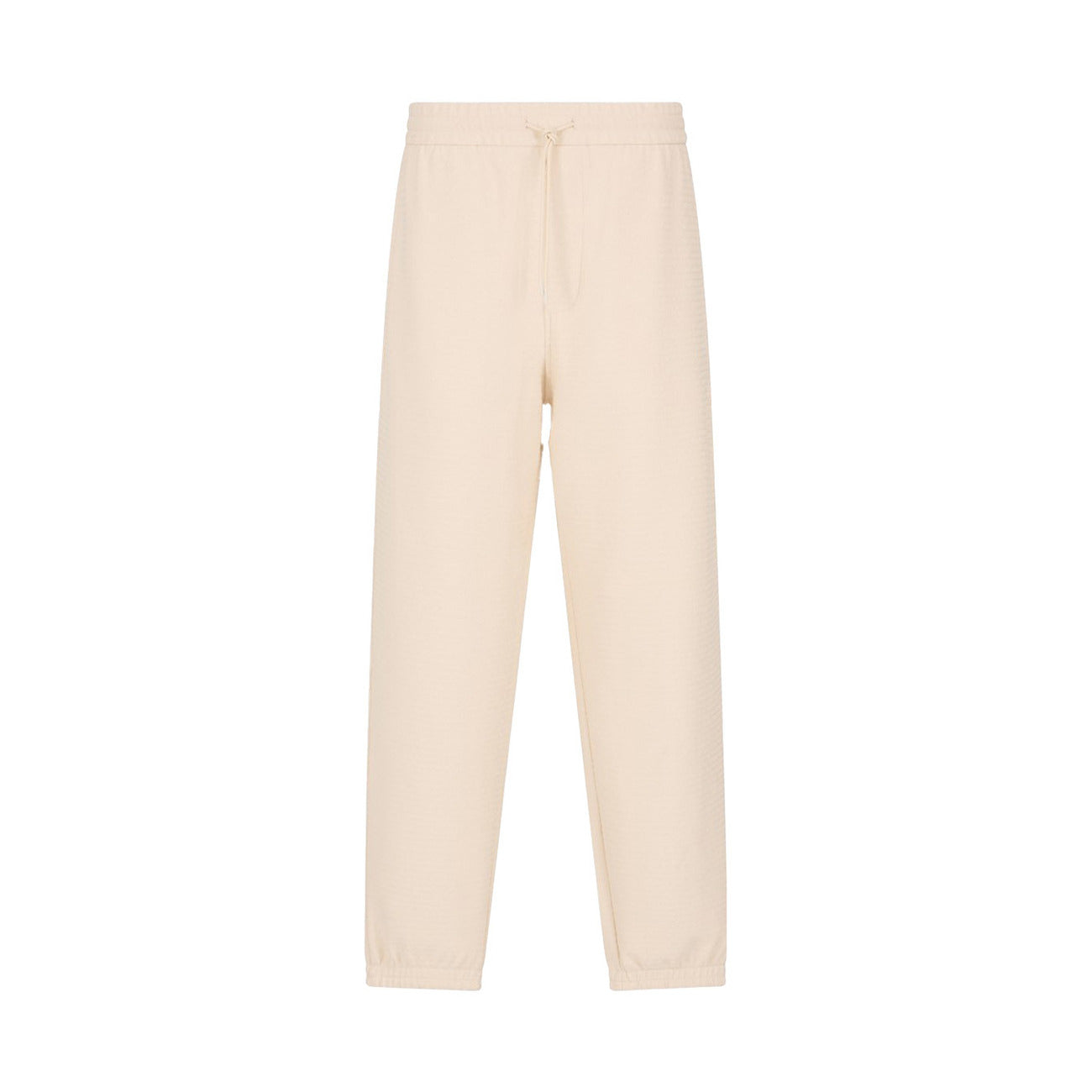 Emporio Armani Pantaloni Uomo Estate Bianchi Lacci Cotone Lyocell Elastan