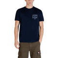 Tommy Hilfiger Jeans T Shirt Uomo Cotone Organico Blu Maniche Corte
