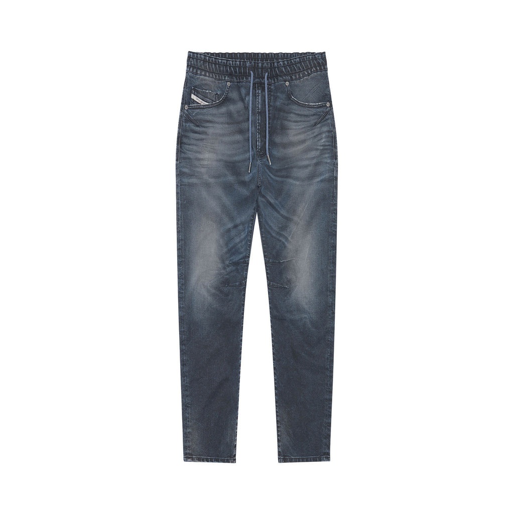 Diesel Jeans Uomo Blu Primavera Estate Slim Fit Cotone Lyocell