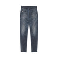 Diesel Jeans Uomo Blu Primavera Estate Slim Fit Cotone Lyocell
