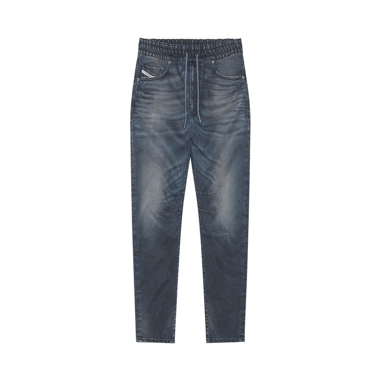 Diesel Jeans Uomo Blu Primavera Estate Slim Fit Cotone Lyocell