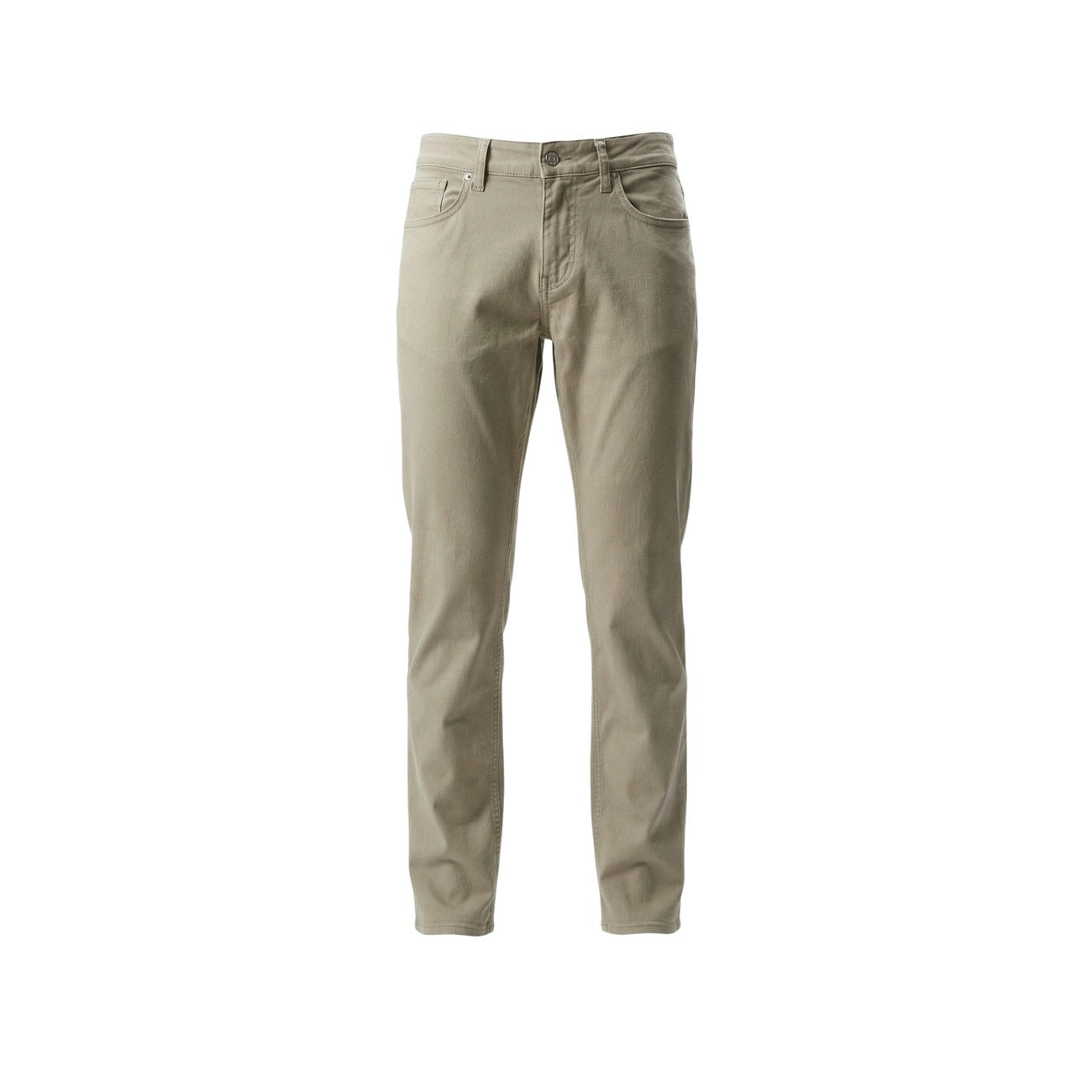 Guess Pantaloni Uomo Beige Primavera Estate In Cotone Elasticizzato