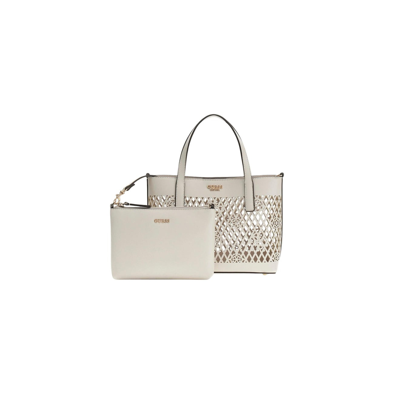 Guess Borsa Donna Blu Piccola A Mano Con Tracolla 18x24x11 Cm