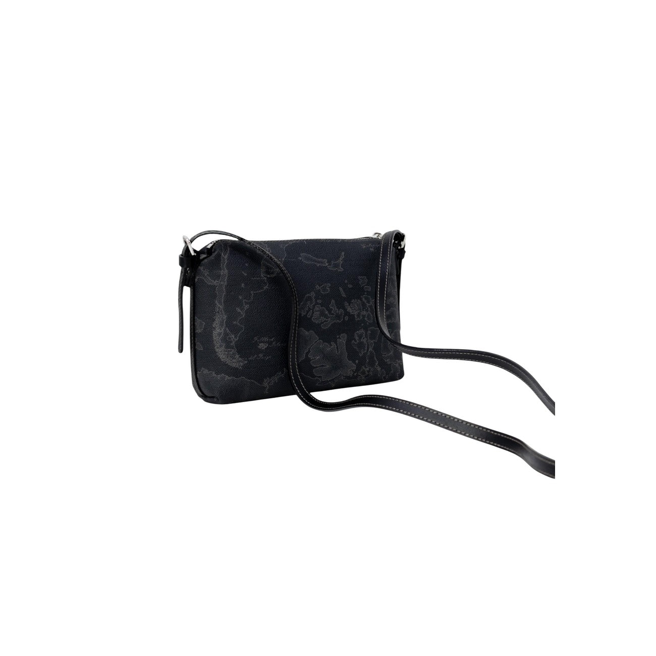 Alviero Martini Prima Classe Borsa Donna Nero Piccola A Tracolla In Pelle Cotone Poliestere Dimensioni 19 X 16 X 6 Cm