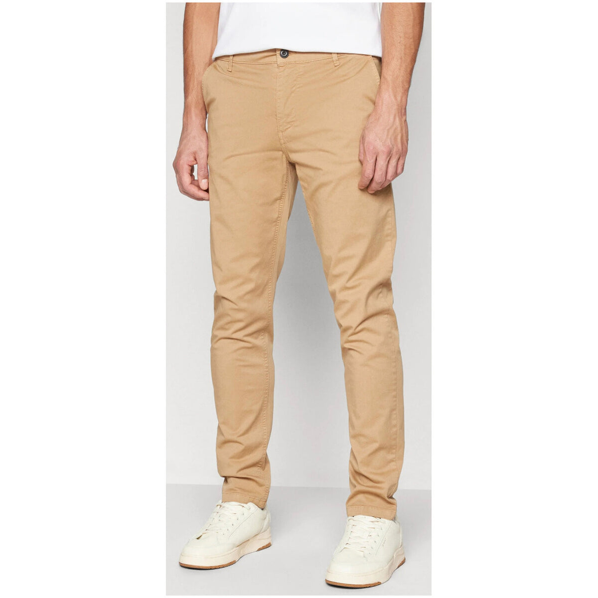 Abbigliamento Pantaloni Lyle & Scott Lyle And Scott Pantaloni Uomo Cotone Elasticizzato Blu Autunno Inverno