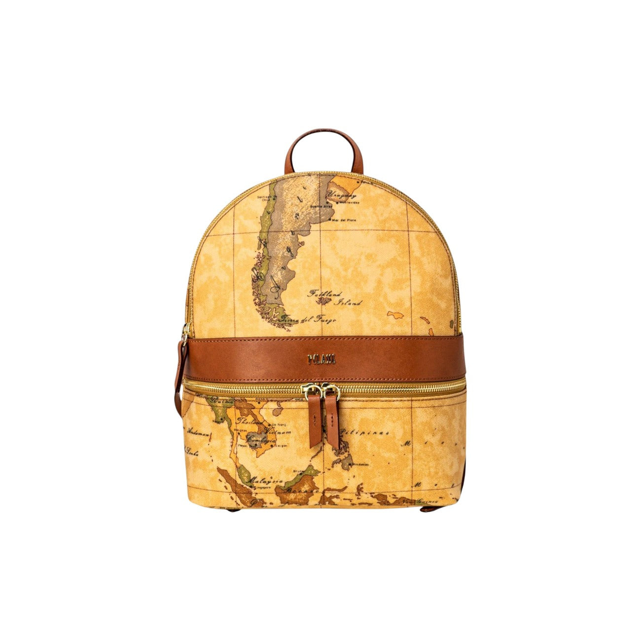 Alviero Martini Prima Classe Borsa Donna In Pelle Beige Made In Italy Autunno Inverno Elegante