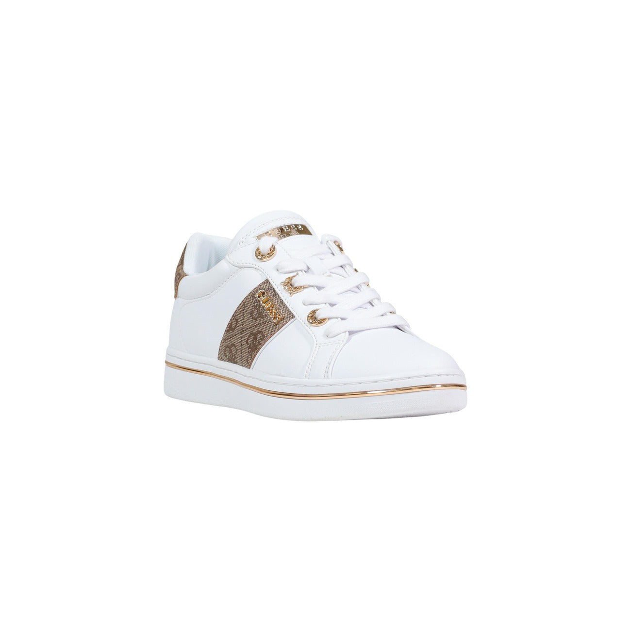 Guess Sneakers Donna Primavera Estate Bianche In Poliuretano