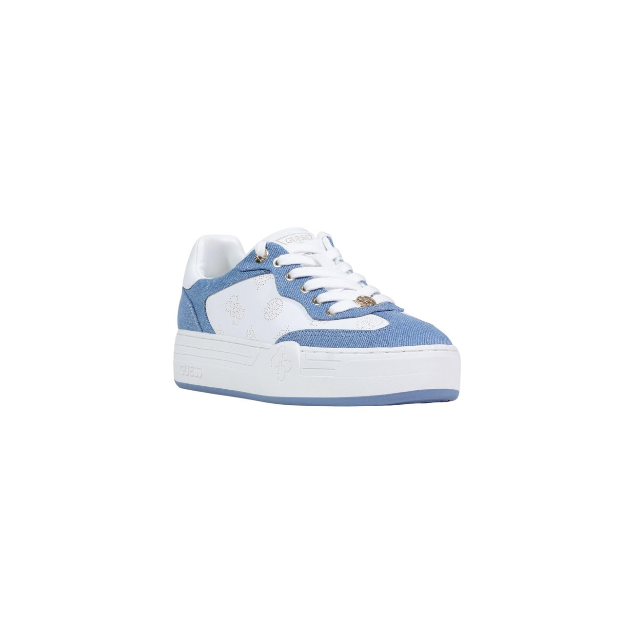 Guess Sneakers Donna Blu Primavera Estate Scarpe Sportive Basse