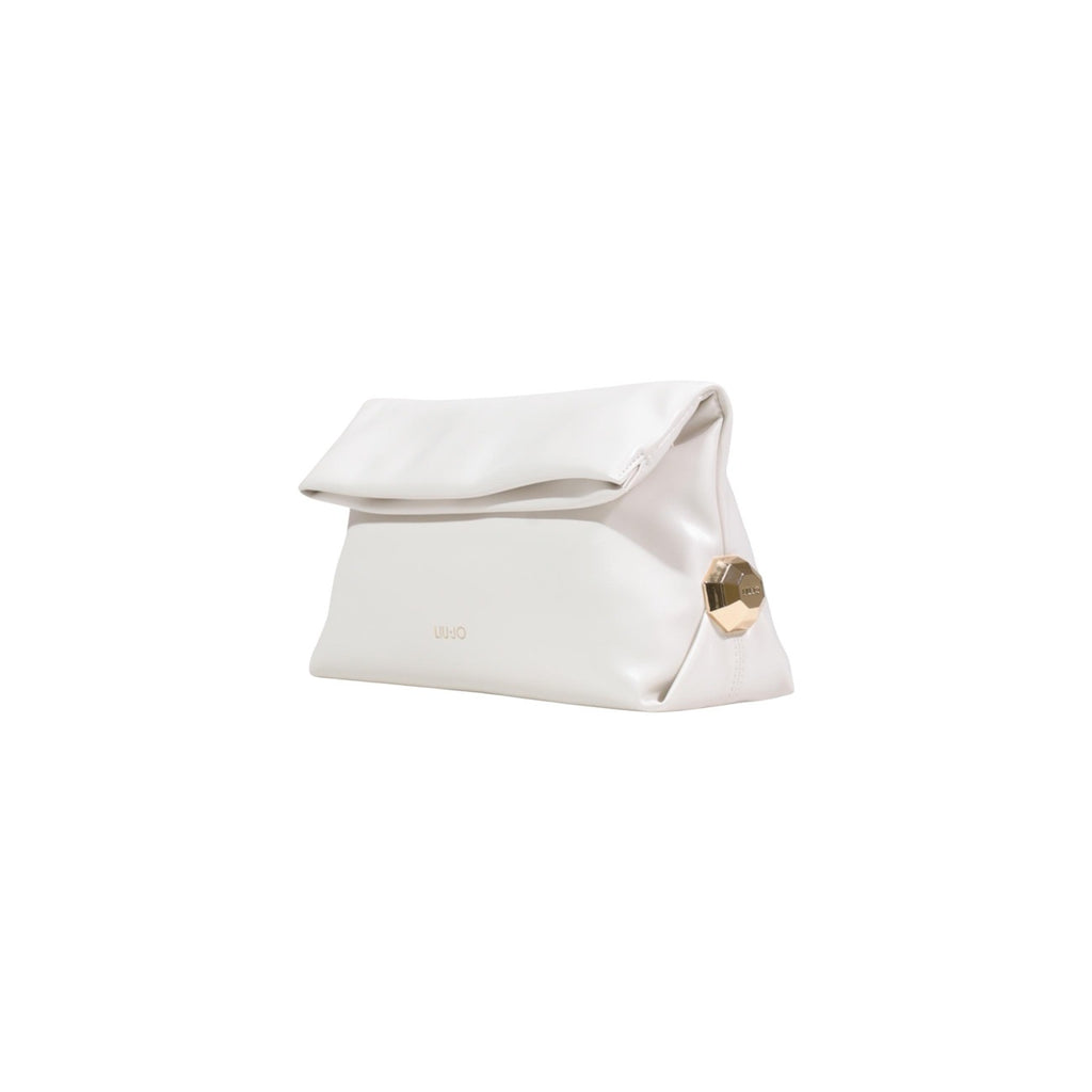 Liu Jo Borsa Donna A Mano Beige 30x18x12 Cm In Poliuretano